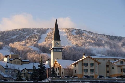 Our Condo is in the Clock Tower Building next to the Village and attached to the Mountain Base