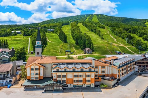 Landmark Building at the Base of Stratton Mountain. Stratton is a great place in all Seasons!