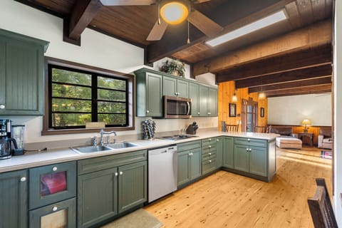 Open concept kitchen