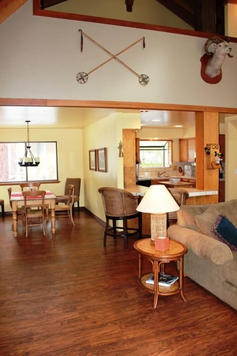 Dining room & kitchen from great room