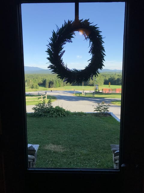 Windowed front door entry- views!