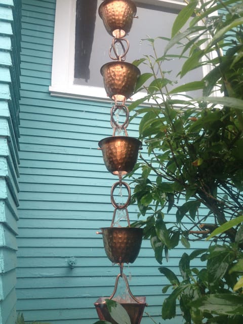 Copper Rain Chain