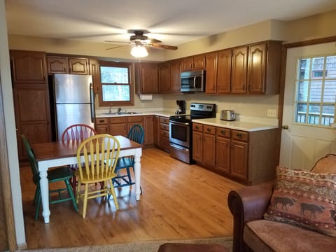 Spacious kitchen with updated appliances