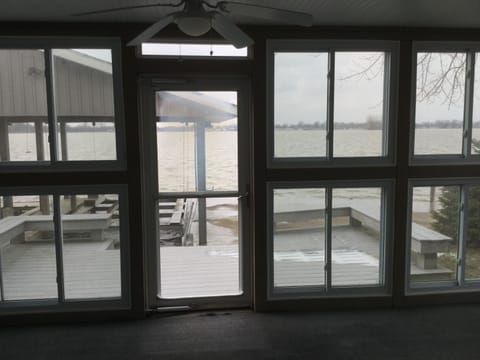 Screened in porch to the deck and on the patio. 