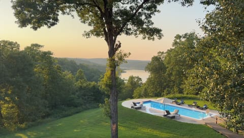 Your luxury lodge with private heated pool, sleeps up to 18 people.