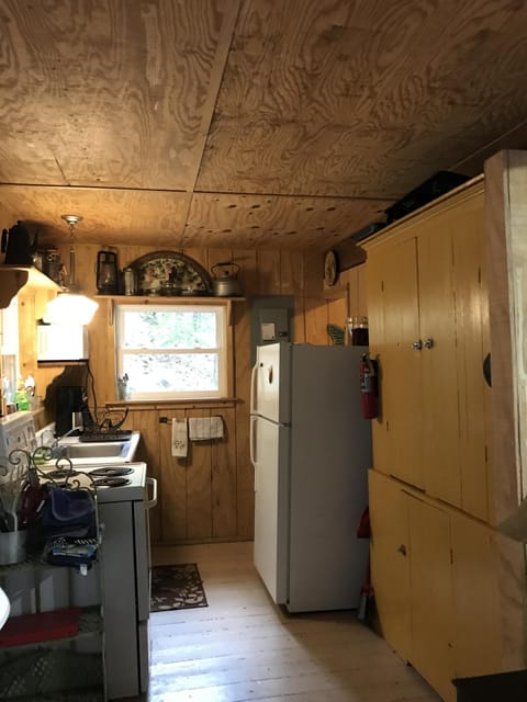 Kitchen area looking to the right from the common area