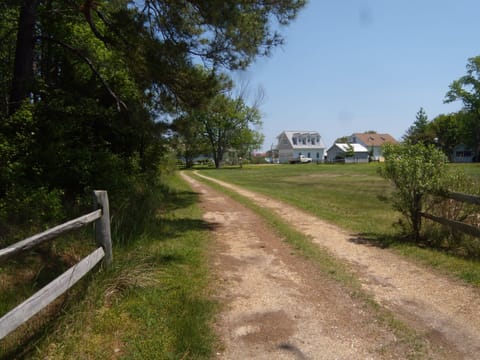Enter the property from Piney Point Road.