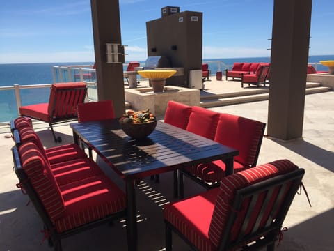 Outside Patio Dining Table seat 8