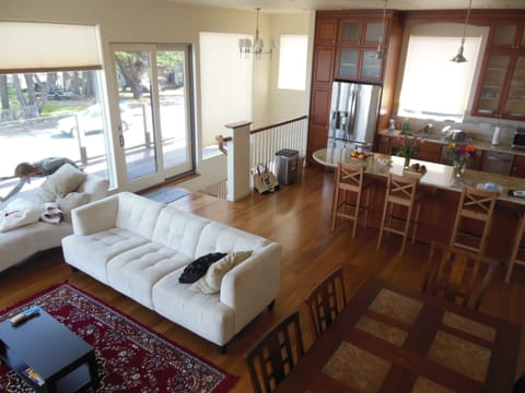 Living/Kitchen/Dining area with Ocean View