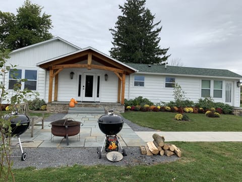 Front of the main house.