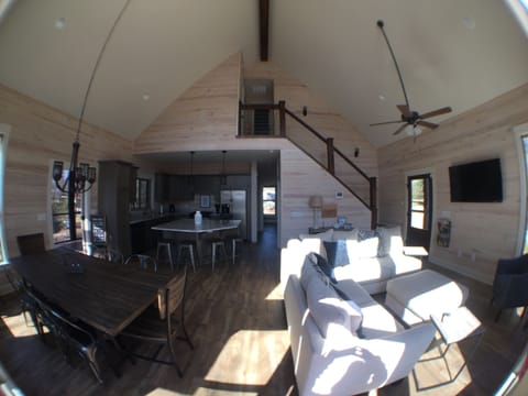 Living area and loft