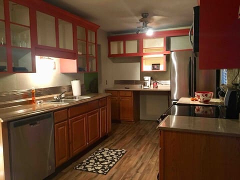 Kitchen from entrance 