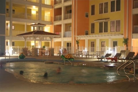 Evening at the Pool