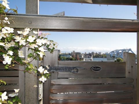 Enter your private rooftop deck by in-suite staircase or by elevator.
