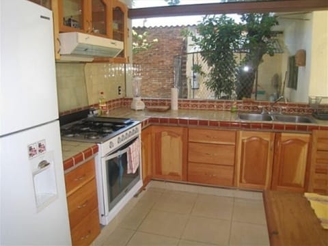 Kitchen with appliances