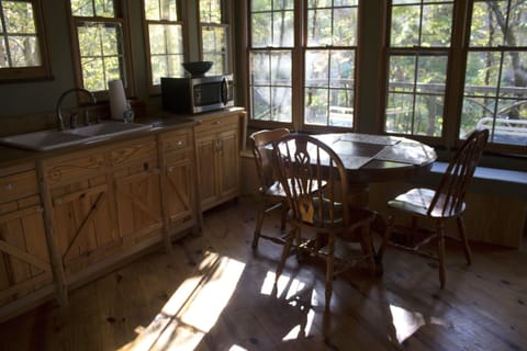 Dining area viewed from kitchen