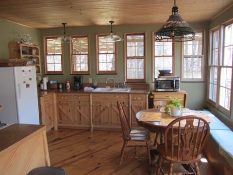 Dining area viewed from living room