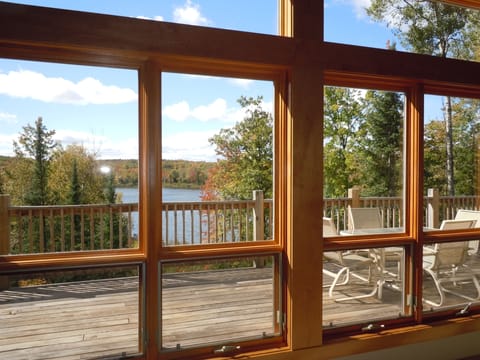 Awesome view of lake from great room