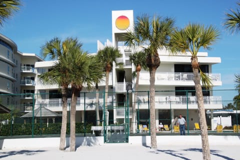 House of the Sun from the beach.
