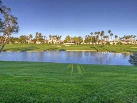 Million Dollar View from 1 of your 2 patios. 7th hole view from tee to pin.