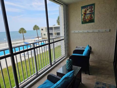 Enjoy marvelous views from the comfort of the patio.