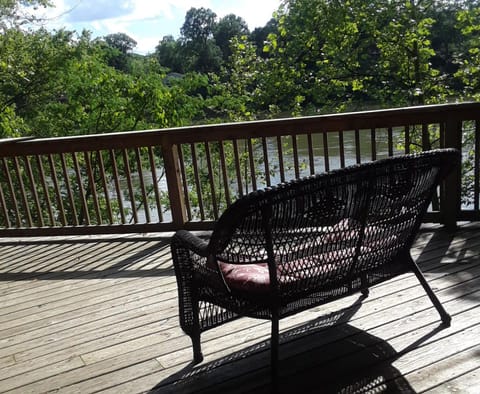 Relax and watch the river roll by.