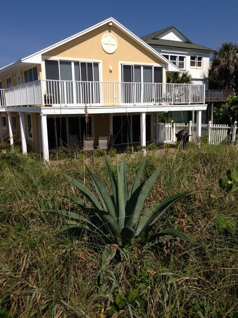 612 Jefferson Ave.  Cape Canaveral, FL.  Unit 101 first floor - covered porch.