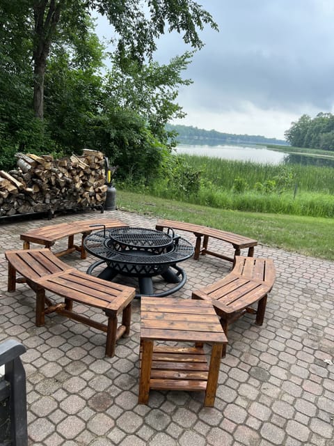 Fire pit area