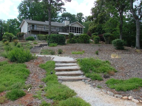 View of house from the water