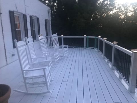 Star gazing in the rockers is great