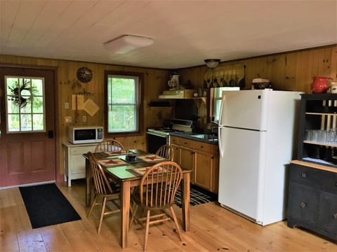 Well equipped kitchen.