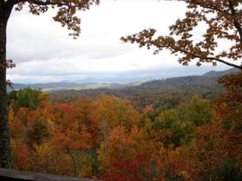 Fall colors from the Chalet deck