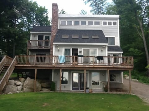 View of house from lake