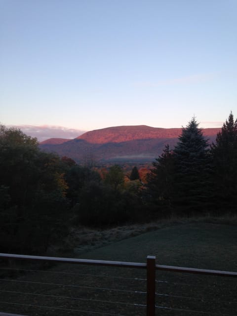 From deck- Mount Equinox in living color