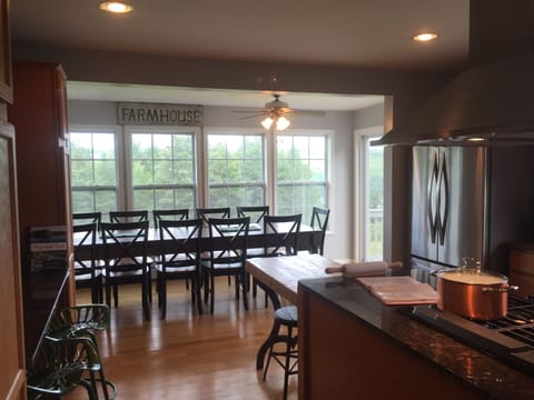 Bring your recipes or use our Finger Lakes cookbook - room for multiple cooks!