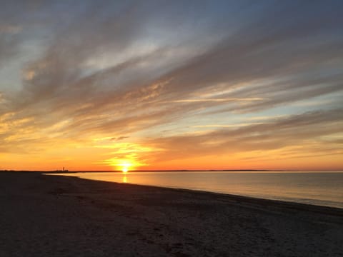 One of many glorious sunsets on the bay!
