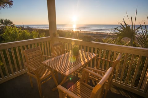 Enjoy fabulous views of the ocean from your private balcony
