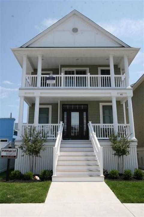 Front of property, we are located on the second floor