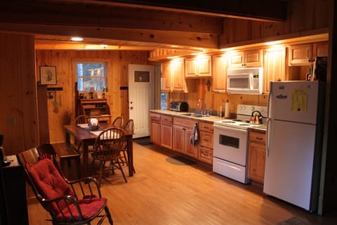Fully stocked kitchen