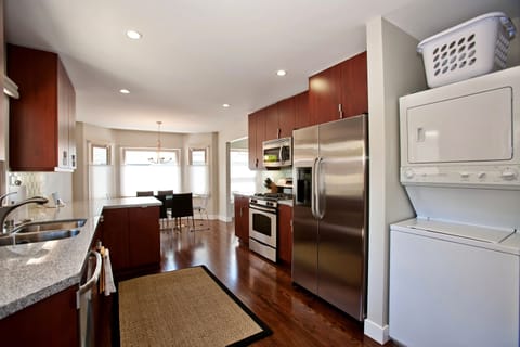 In residence full-size laundry