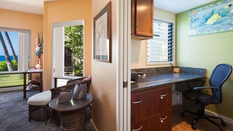 Master Bedroom with adjoining Office