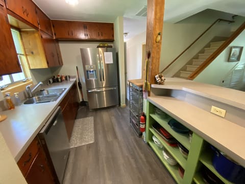 All new stainless appliances