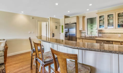 Have your friends enjoy maitais or wine while u cook - or better have them cook!