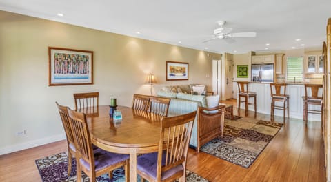 Combined dining room and living room  or as I call it "my office"