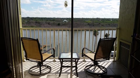 Balcony facing the Inter-coastal Waterway