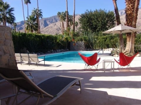 Mountain View from Pool area with plenty of space that is completely private.