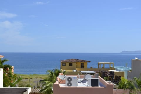 Half of the 360 view from the 3rd level "mirador," with the mountains behind you