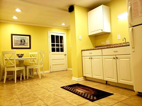 Downstairs Breakfast