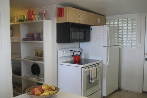 Kitchen and open shelving