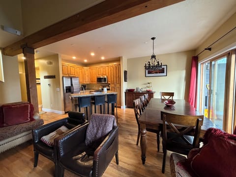 Open main level from other side looking at the kitchen